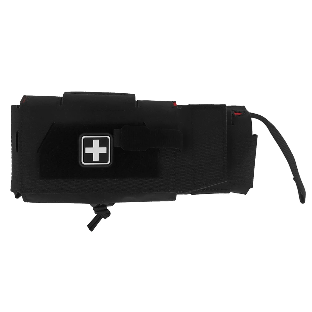 OPHIDIANTAC Kit compacto para traumatismos MOLLE Bolsa de primeros auxilios rápida Sistema de supervivencia de dos piezas Med Roll Carrier Hypalon bolso de mano - imagen 3