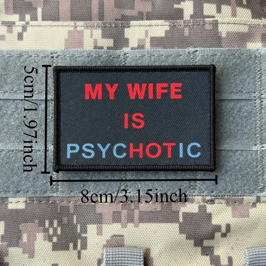 Parche táctico de moral de la bandera pirata "ADHD", brazalete del ejército militar divertido, parches de bucle de gancho impresos para ropa, mochila - imagen 4