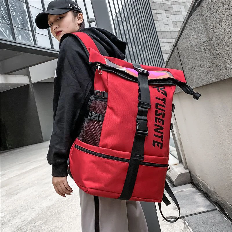 Mochila de viaje de Fitness para deportes al aire libre, zapatos de montañismo, bolsa escolar para estudiantes universitarios, bolsas de almacenamiento portátiles informales - imagen 3