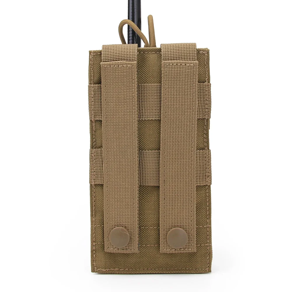 Bolsa táctica Molle portátil para Walkie, soporte para Talkie de caza, funda de nailon para Radio, cinturón de bolsillo, bolsa de herramientas de utilidad, accesorios - imagen 5