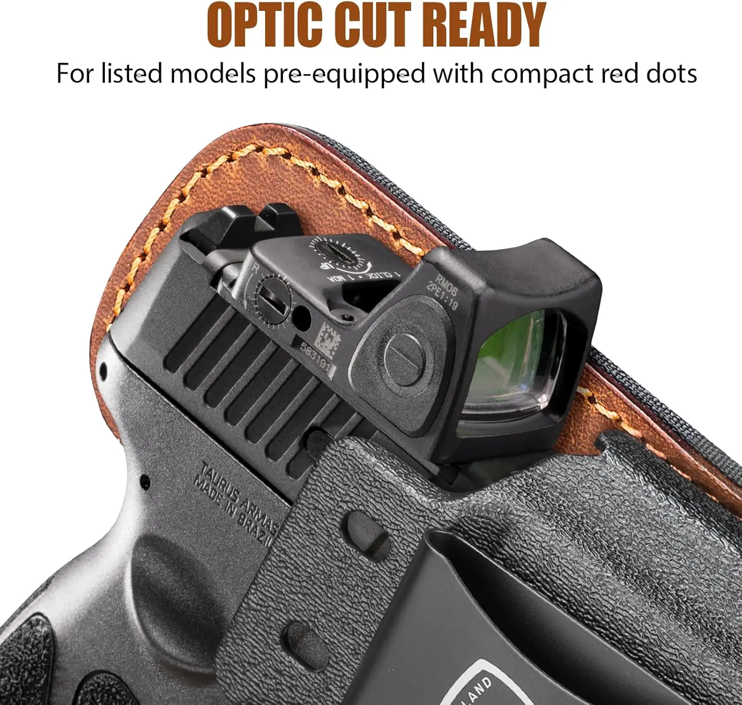 Para G2C/G3C/G3 /G2s/GX4 Carry /PT111 G2 /PT140 G2-IWB Funda de cuero, funda de transporte oculta, comodidad definitiva, mano derecha - imagen 4