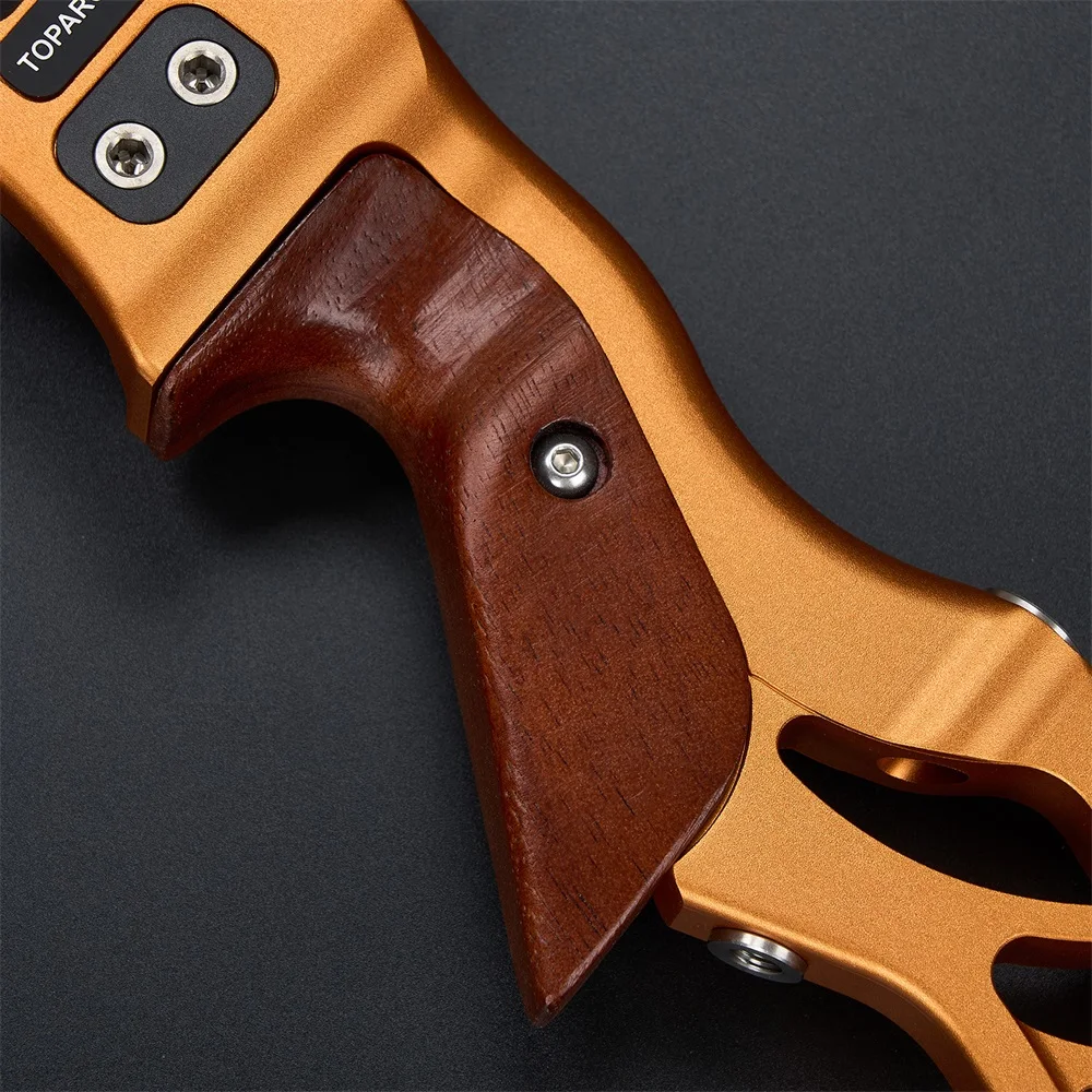 Toparchery-elevador de arco de aluminio de alta calidad ILF, 25 pulgadas, Material CNC para arco de competición recurvo, accesorios de tiro al aire libre - imagen 5