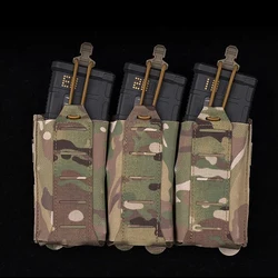 Portacargadores MOLLE elástico para rifle táctico