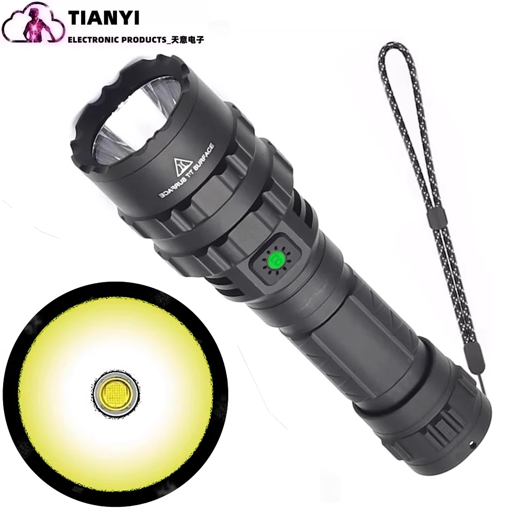 Linterna con lúmenes altos, luz táctica recargable, montaje Picatinny, interruptor de presión, larga distancia, zoom de 30W, L2 - imagen 4