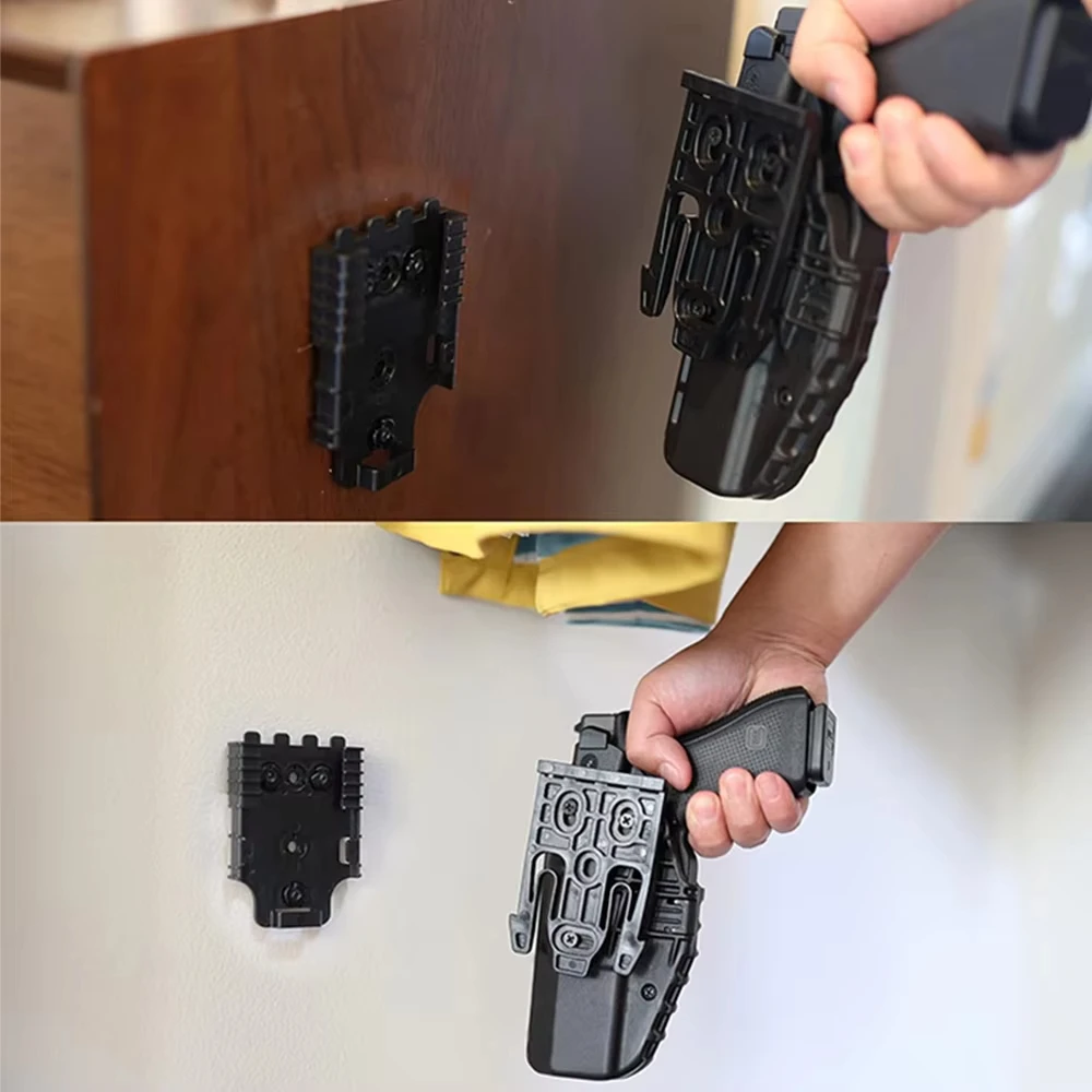 Qls-Kit de sistema de bloqueo rápido con horquilla de bloqueo y placa receptora, soporte de torniquete, funda para pistola, funda adaptadora Drop Flex - imagen 4