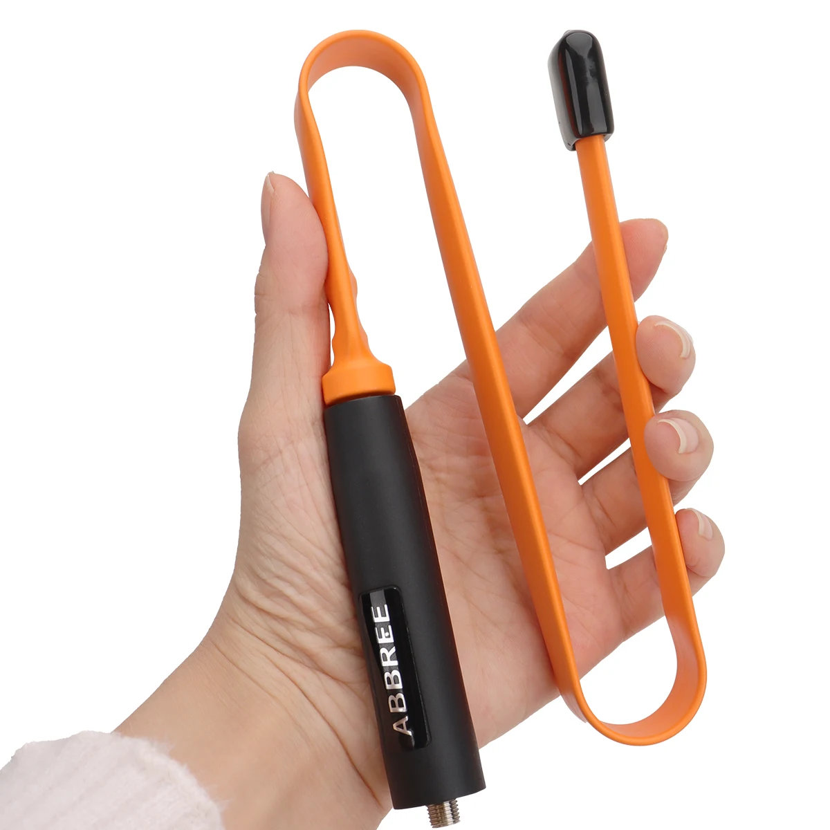 ABBREE plegable CS antena táctica SMA hembra 144/430Mhz banda Dual para BAOFENG UV-5R UV-5RH Quansheng UV-K5 8 Walkie Talkie - imagen 5