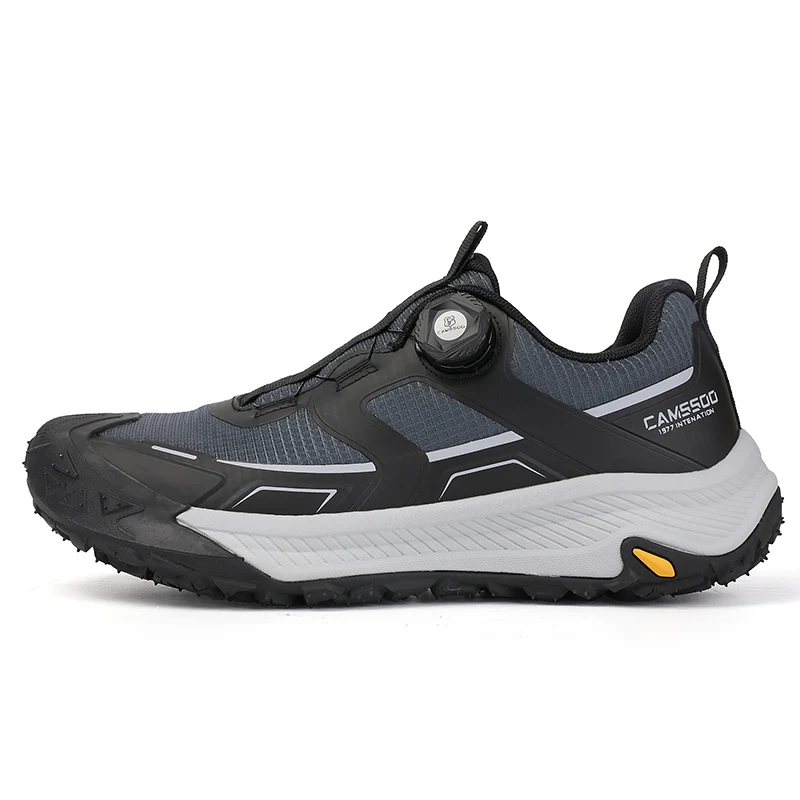 CAMSSOO 2025 zapatos de senderismo para hombre, zapatos de escalada para deportes al aire libre, zapatos de trekking de malla, zapatillas todoterreno para correr, zapatos de viaje al tobillo - imagen 4