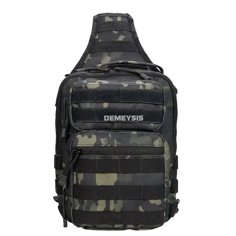 Bolsas Corssbody al aire libre multifuncional táctico entrenamiento de combate Sling bolso de hombro hombres mujeres senderismo Camping deportes bolsa de pecho - imagen 2