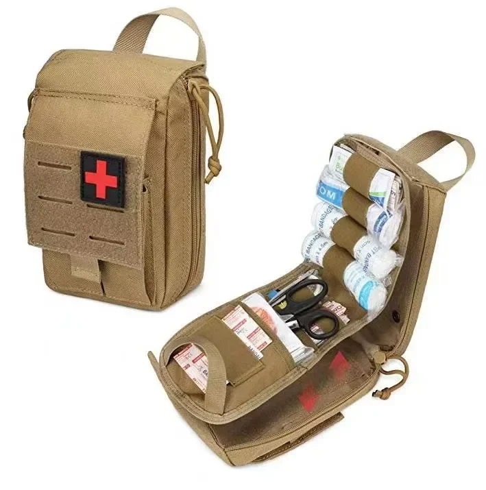 Molle-bolsa para senderismo, caza, acampada, supervivencia, torniquete EDC, herramientas de cintura - imagen 3