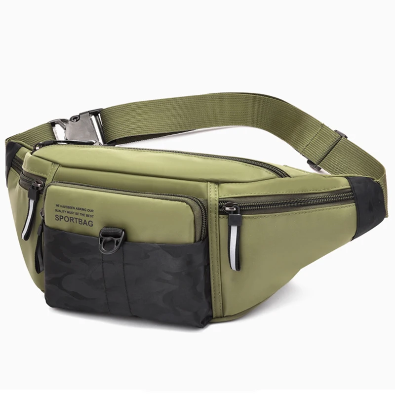 Riñonera multibolsillo para exteriores para hombre, bolsa de pecho táctica para escalada, senderismo, deportes al aire libre, caza, Camping, ciclismo, bolso de hombro RIde - imagen 5