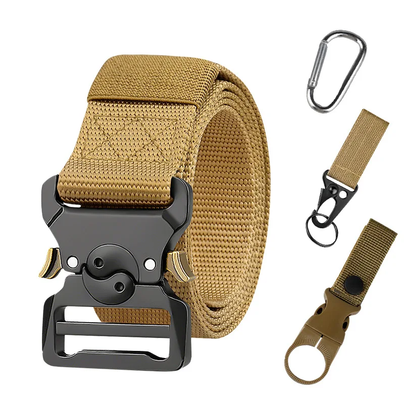 Cinturón táctico de nailon para entrenamiento funcional de Tai Chi, cinturón de lona para exteriores, 3,8 Cm, nuevo - imagen 2