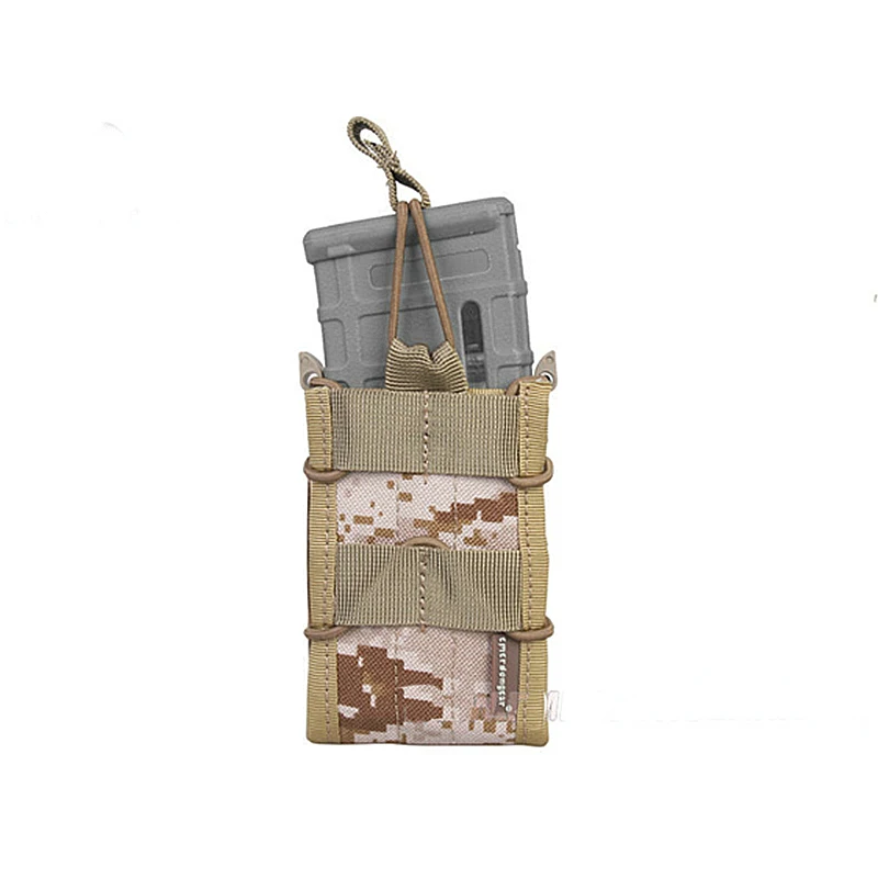 Emersongear Molle bolsa táctica de un solo Rifle caza senderismo entrenamiento Molle revista bolsa M4 M14 AK G3 EM6345 - imagen 3
