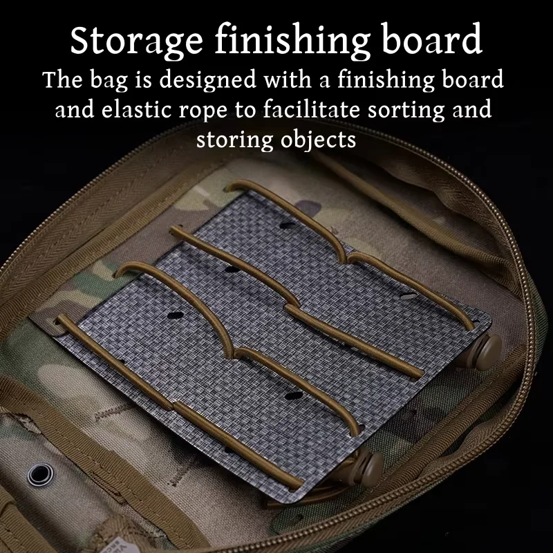 Chaleco exterior Molle botiquín de primeros auxilios mediano botiquín de primeros auxilios EMT botiquín de primeros auxilios para traumatismos de gran capacidad botiquín de primeros auxilios de liberación rápida - imagen 2