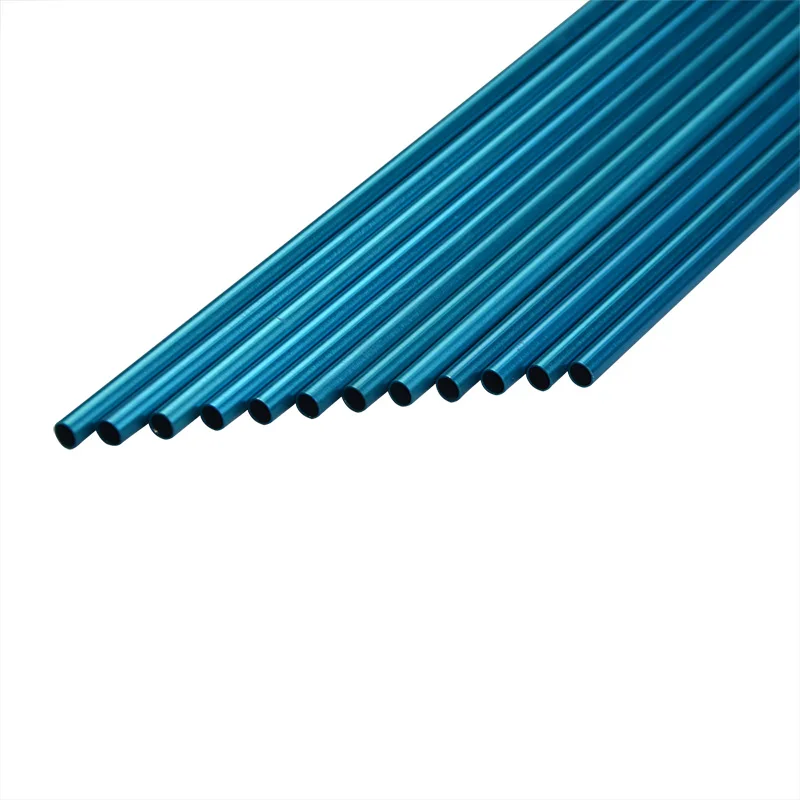 Ejes de flecha de aluminio para tiro con arco, accesorio para caza al aire libre, DIY, 6/12/24 piezas, 30 pulgadas, columna vertebral, 500 ID, 6,2mm - imagen 5