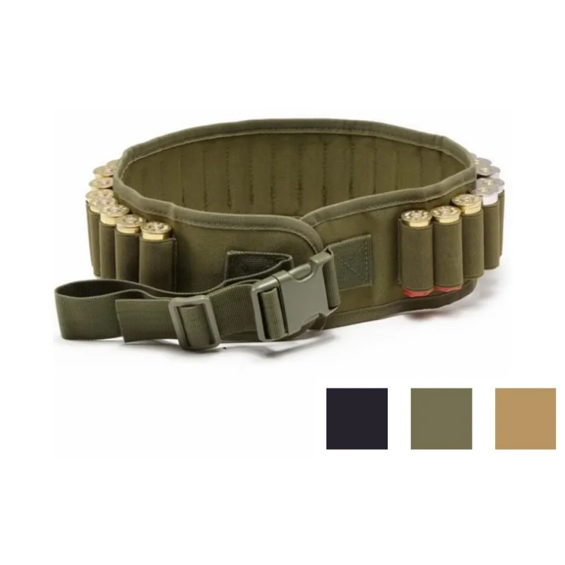 Cinturón portador de equipo de caza |   Bandolera de concha de escopeta 26/30/50 |   Para cinturón de almacenamiento de municiones de caza - imagen 2