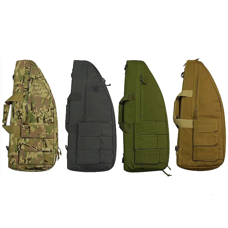 Funda para Rifle Airsoft de nailon de alta calidad, 70cm, bolsa para arma táctica para deportes al aire libre, juego de guerra, tiro, bolsa de caza, accesorios para pistola - imagen 2
