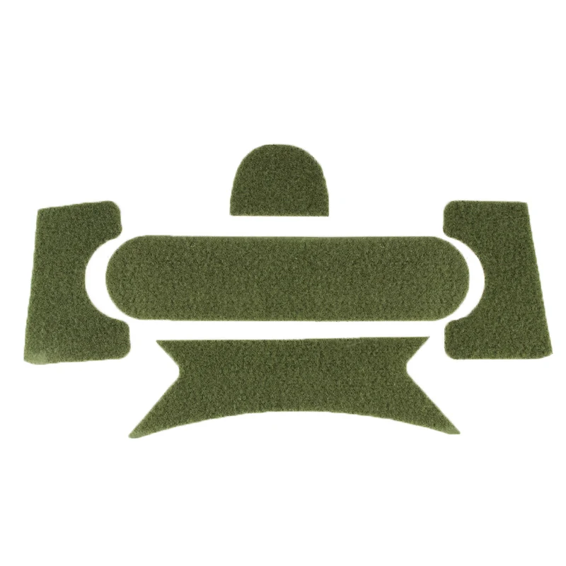 Pegatinas rápidas para casco, parches tácticos para casco, cierre de gancho y bucle, accesorios adhesivos, versión sin agujeros - imagen 5