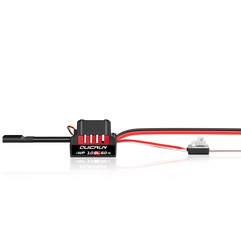 HOT Hobbywing QuicRun WP 10BL60 G2 ESC sin escobillas impermeable, adecuado para coches de carretera 1/10, vehículos todoterreno, camiones cortos - imagen 3