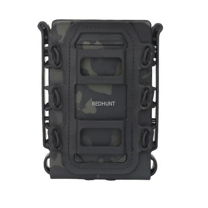 Bolsa táctica de Softshell para revistas, bolsa de transporte con Clip Molle de 5,56mm y 7,62mm para caza y Tiro - imagen 2