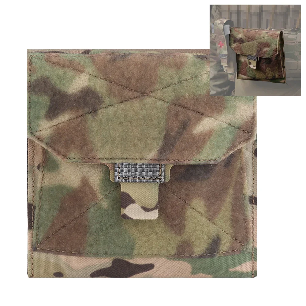 Paquete de mapas de caballeros tácticos, estuche MOLLE, utilidad multiusos, almacenamiento resistente para chaleco Airsoft al aire libre, accesorios de equipo - imagen 3