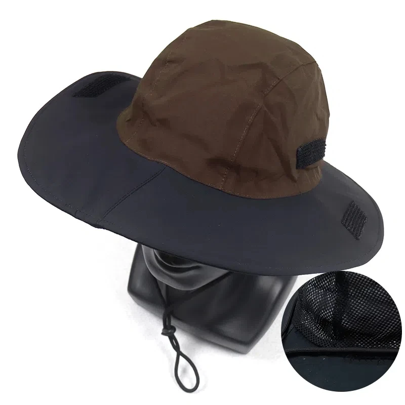 Sombrero de pescador informal para parejas, gorra impermeable para exteriores, Verano - imagen 3