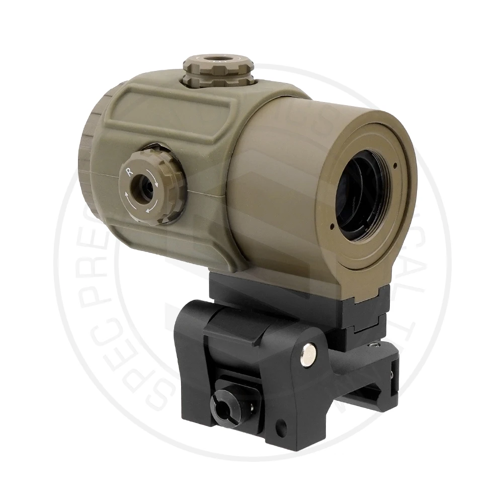 Mira telescópica óptica de alta calidad G43, lupa 3X, versión moderna, bandera de EE. UU. y marcado Original con soporte desmontable rápido STS - imagen 2