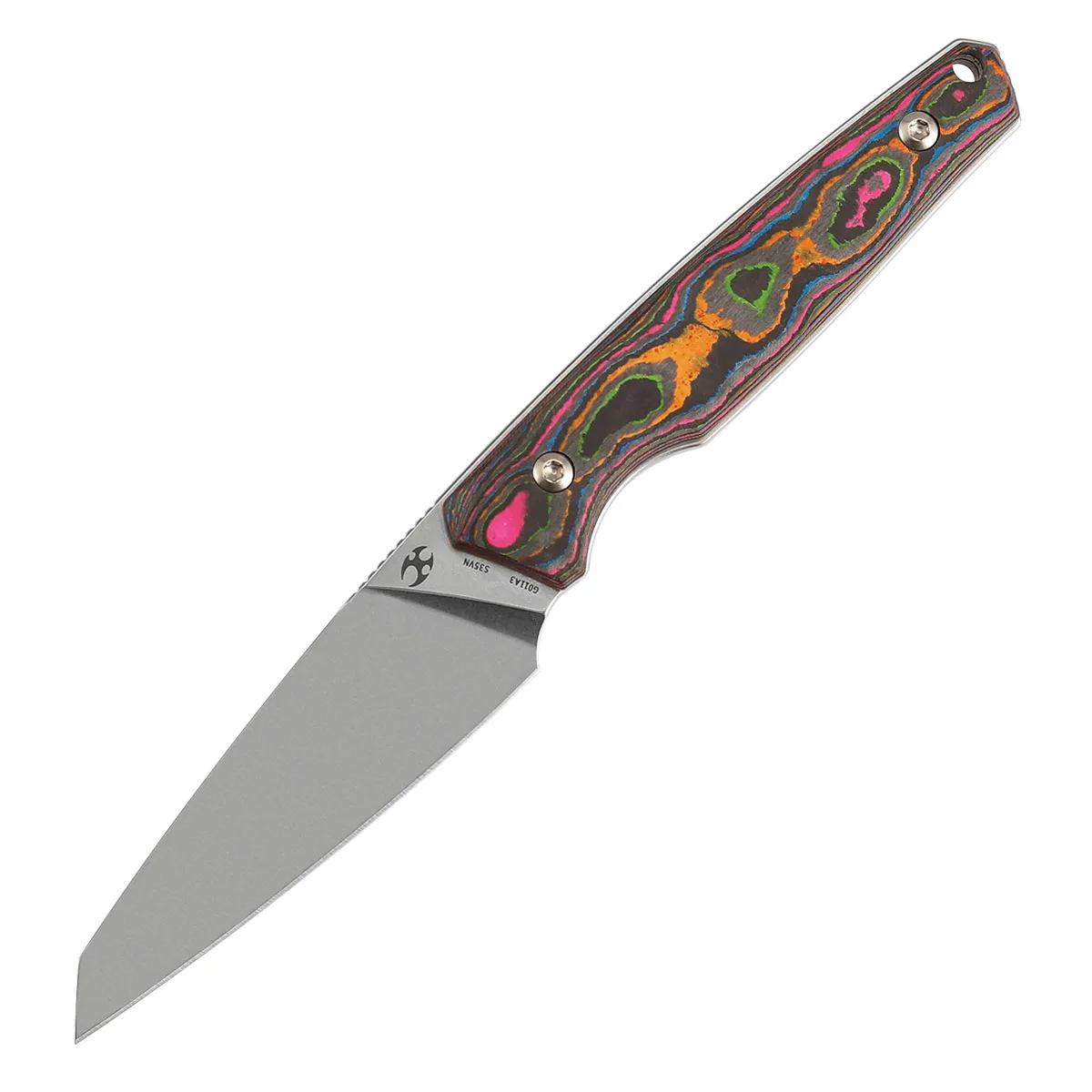 Kansept G011 cuchillo hoja fija S35VN fibra de carbono para camping - imagen 3
