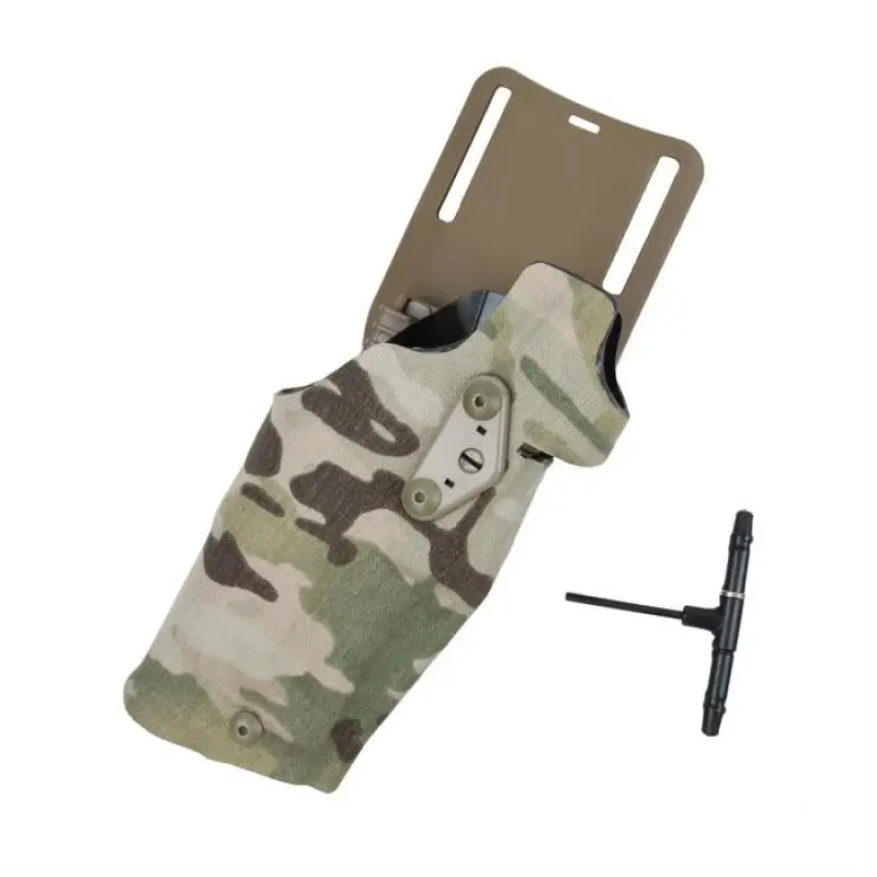 G17 con funda para cinturón Light X300, adaptador de caída del muslo, juego de funda de liberación rápida, correa para pierna fija - imagen 4