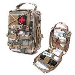 Bolsa táctica Molle EDC para primeros auxilios y cintura utilitaria