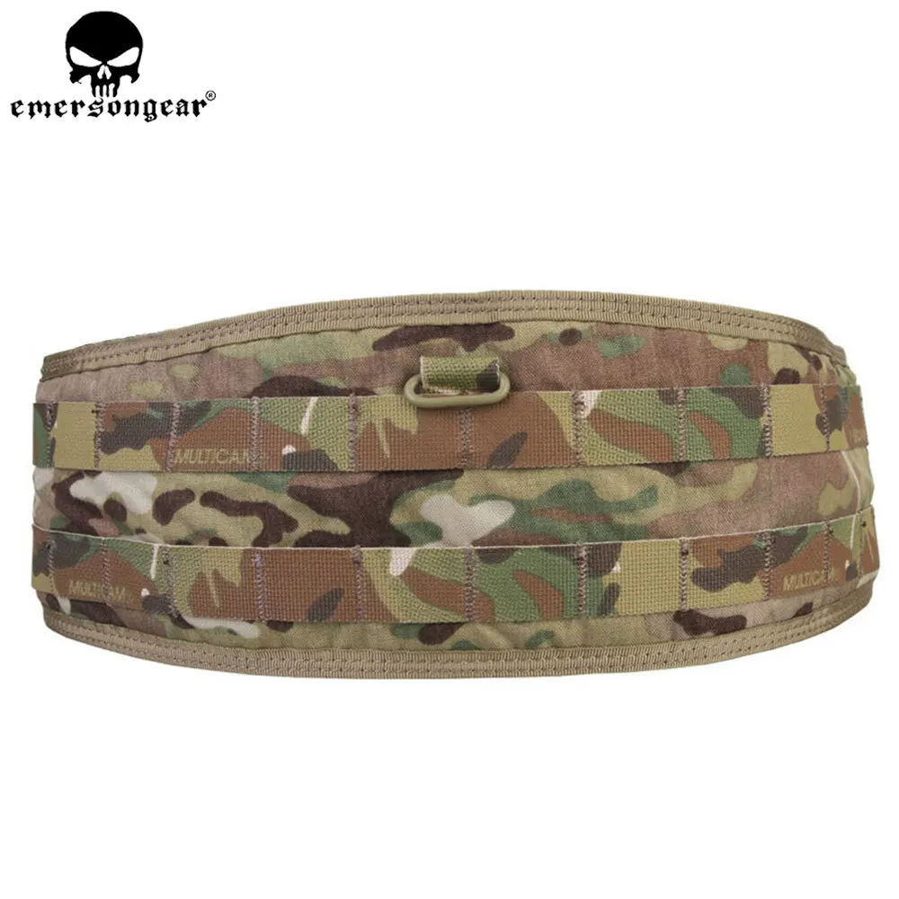 Emersongea Molle cinturón táctico Airsoft Paintball combate Molle cinturón LBT1647 estilo acolchado cinturón Nylon Multi-camo negro EM9012 - imagen 2
