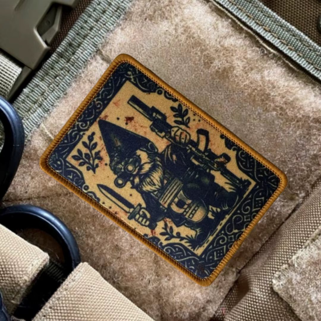 Parche moral táctico Gandalf con velcro para MOLLE y ropa - imagen 4