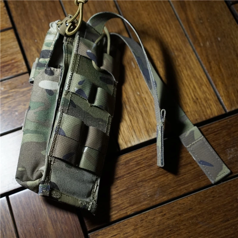 Bolsa de Radio MOLLE 148 multiterreno MC/CP PRC152, walkie-talkie, chaleco táctico, Kits de accesorios - imagen 3