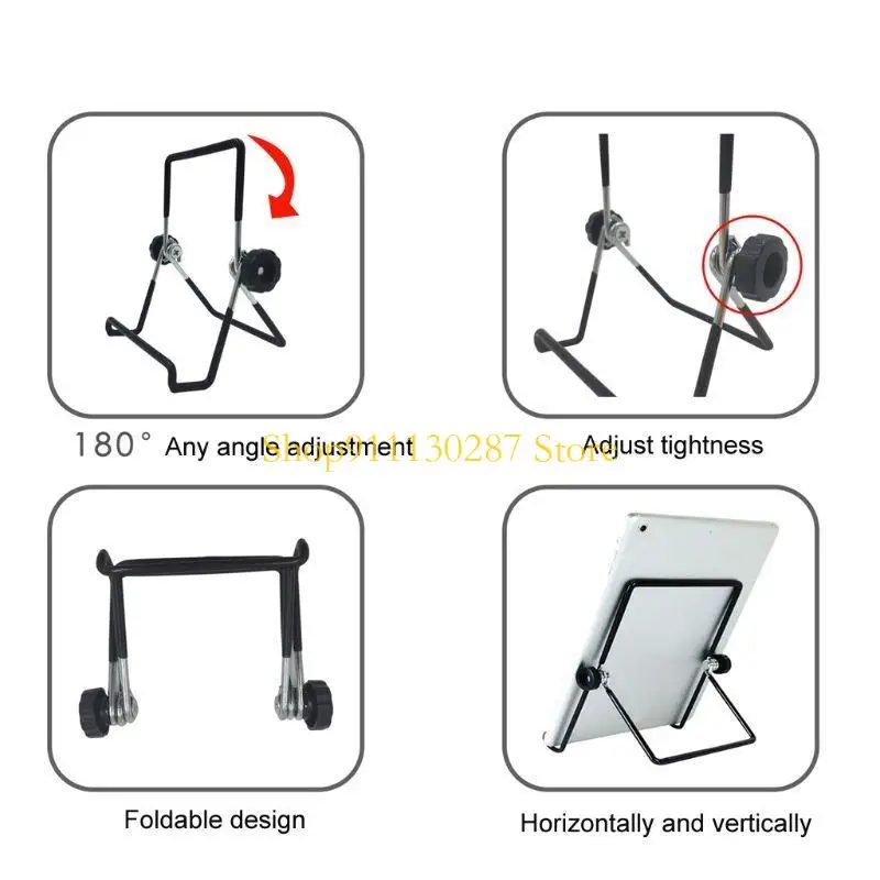 Soporte escritorio para teléfono móvil J1HC, ajustable Universal para teléfono móvil, soporte Metal para tableta, - imagen 3