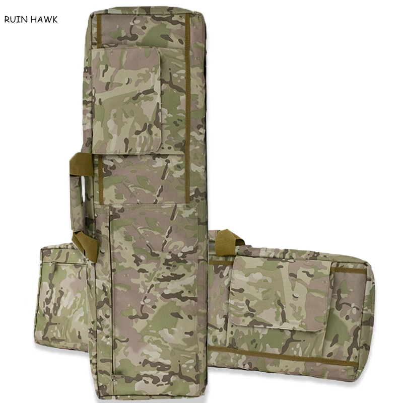 Bolsa de pistola militar Oxford 600D, funda de Rifle Airsoft, equipo táctico, bolsa de pistola de caza, mochila de Rifle a prueba de golpes - imagen 4