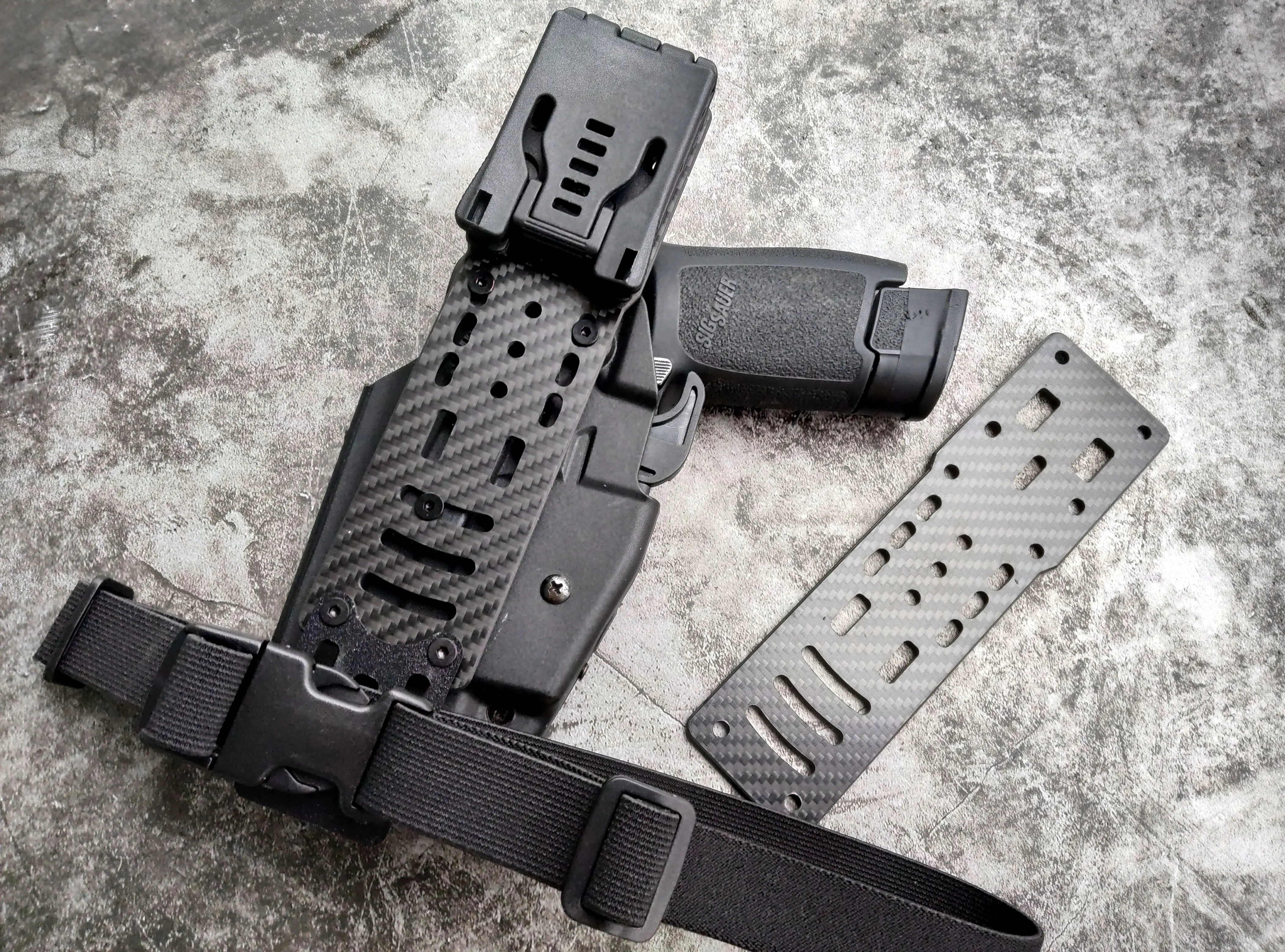 Adaptador modular de extracción rápida con placa de hundimiento para revistas versión optimizada 5,8, compatible con MOLLE de un solo enlace - imagen 5