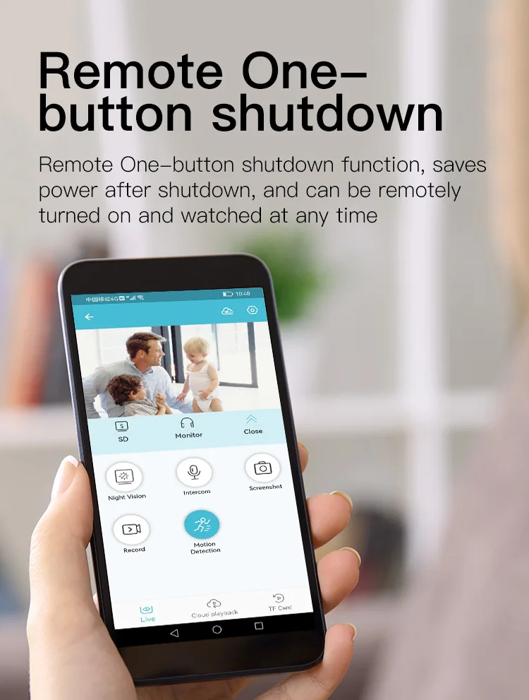 Cámara de monitoreo remoto para teléfono móvil, dispositivo con batería HD, 4G/wifi, solo Cámara de monitoreo Okam, Voz bidireccional, CB75, 3 millones - imagen 5