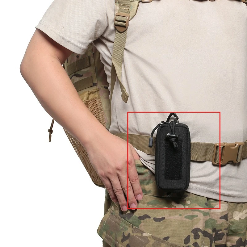 CLUSGO-bolsa Molle multifuncional para llaves tácticas, bolsa de almacenamiento de accesorios EDC para deportes al aire libre, portátil transfronterizo - imagen 2