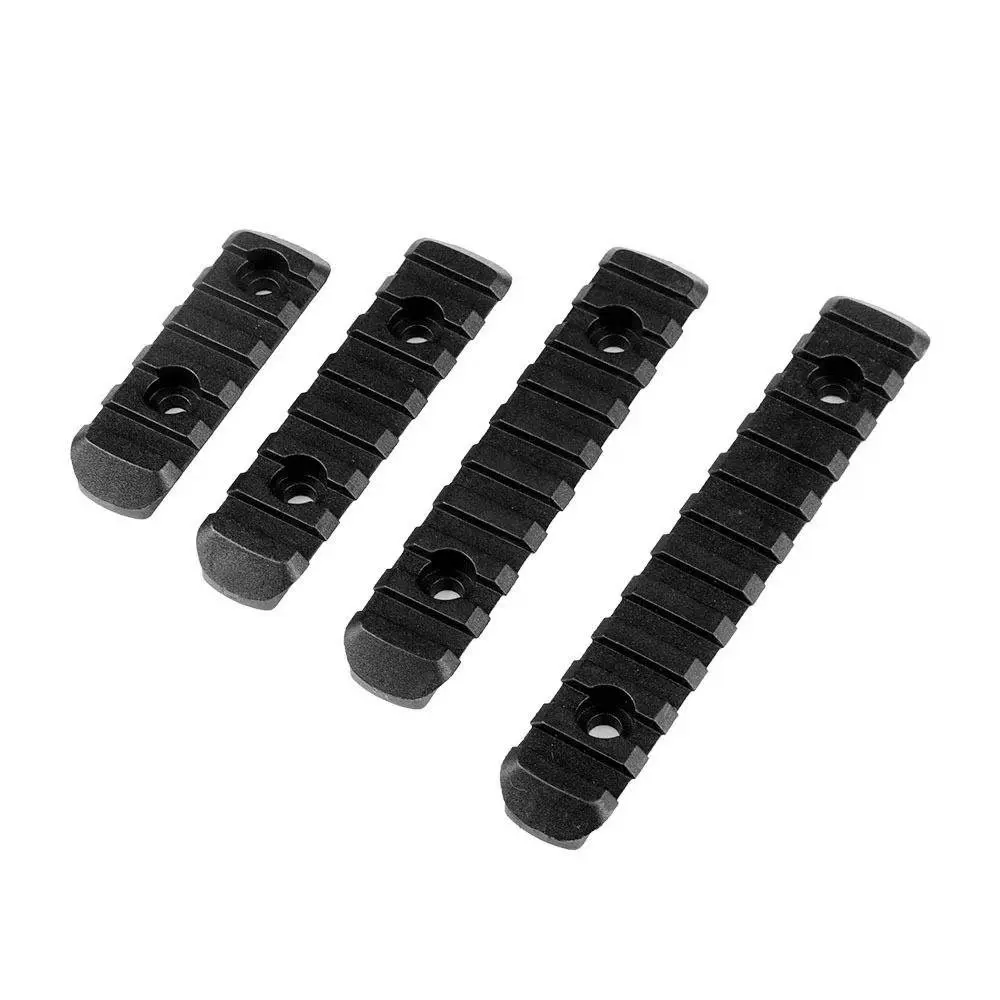 MLOK Juego de tiras de alambre guía de nailon (4 piezas) - Accesorio táctico para pistolas de juguete M16/HK416 (ajuste universal) - imagen 3