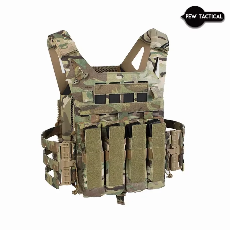 PEW-bolsa táctica con solapa para Mag, Clip portador Mag de 9MM, 45 paneles frontales AVS JPC2.0, bolsa desmontable con Clip para revistas Airsoft - imagen 5