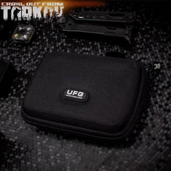 Estuche rígido UFG EDC: organizador protector para cargadores y HDD