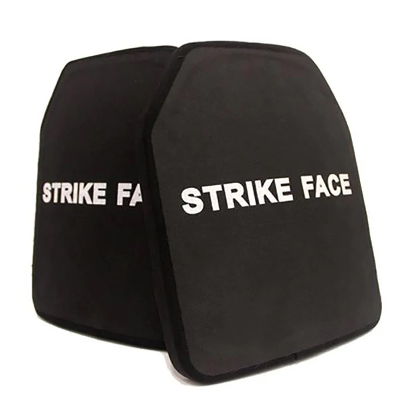 10 "x 12" NIJ IIIA grado polietileno PE tablero ligero a prueba de balas enchufable placa de acero compuesto a prueba de balas chaleco táctico - imagen 2