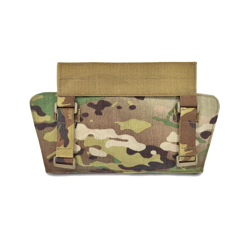 Chaleco Airsoft placa protectora de Abdomen, aparejo táctico de pecho, plataforma inferior de Abdomen, chaleco colgante de entrepierna, equipo portador de placa Molle - imagen 3