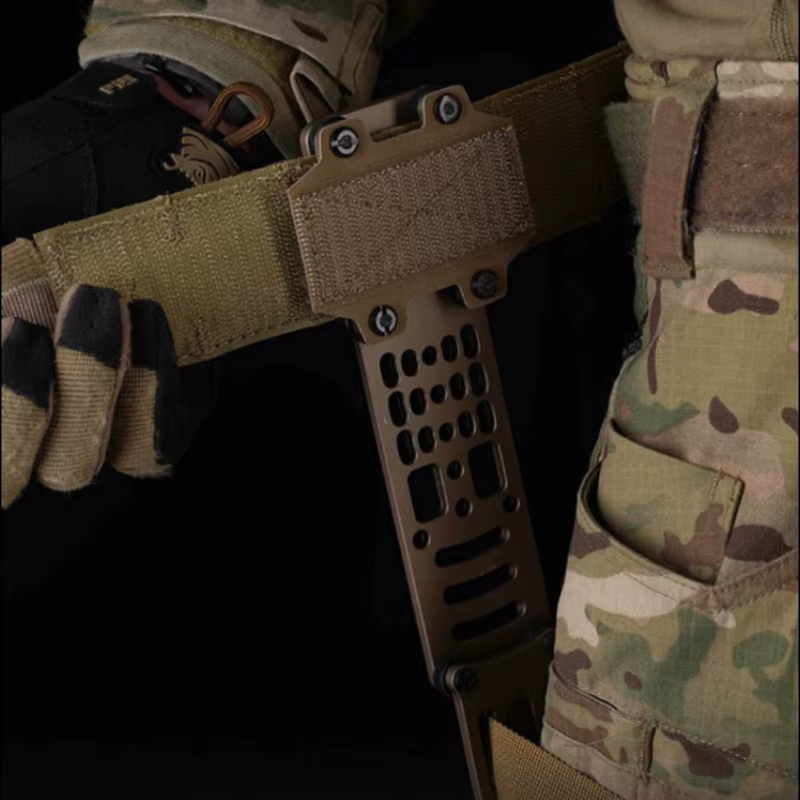 Adaptador MOLLE panel de gancho para funda cinturón ligero - imagen 3
