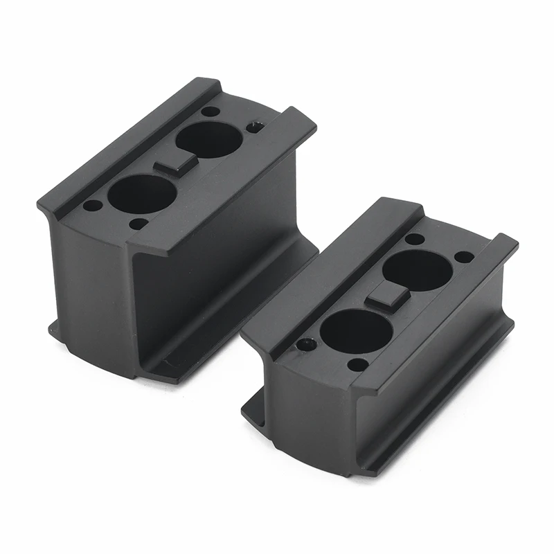 Soporte LRP con espaciador, soporte de altura de 1,57 y 1,93 pulgadas para miras ópticas para caza, rifles tácticos Airsoft - imagen 4