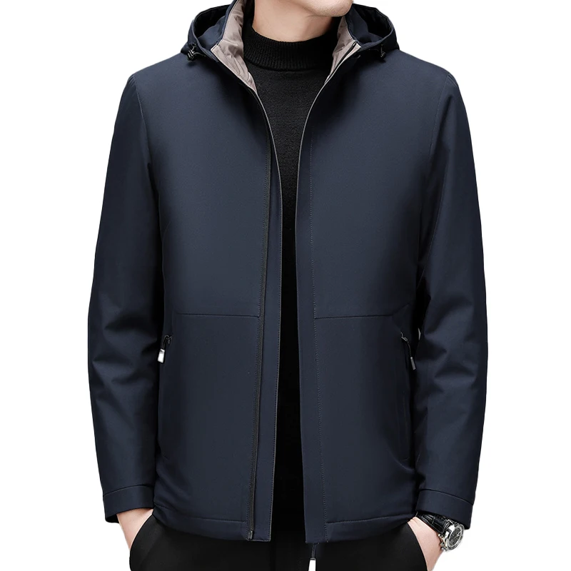 Chaqueta antipuñaladas compuesta de polímero oculto para hombre, ropa táctica antipuñaladas de seguridad para el calor del invierno, anticorte, policía del Fbi - imagen 4