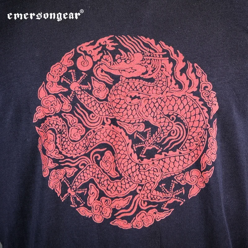 Camiseta Emersongear Ming Guards versión trasera camisetas culturales informales camiseta deportes viajero Camping senderismo al aire libre - imagen 3