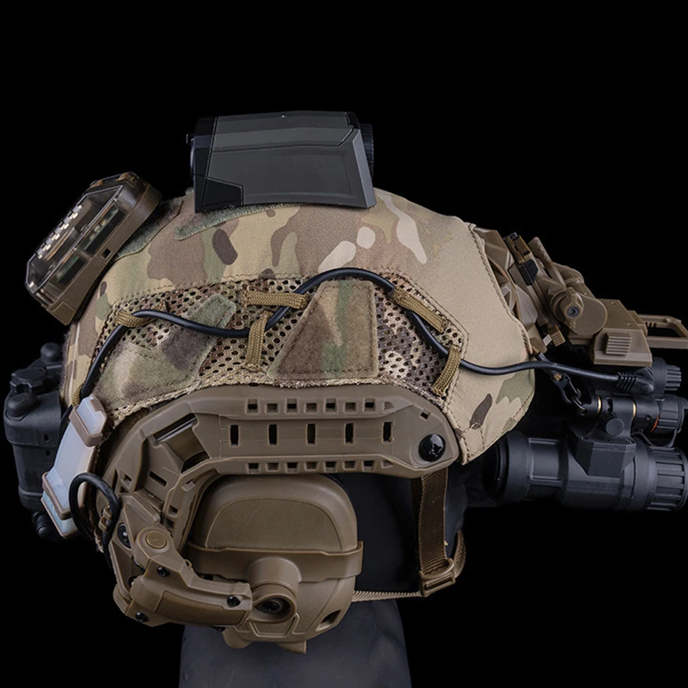 Funda protectora casco táctico airsoft – Transpirable ligera - imagen 5