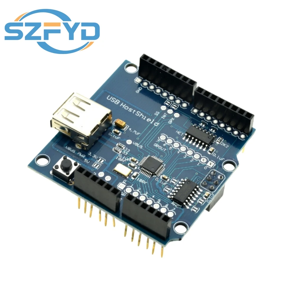 El escudo USB Host es compatible con Google ADK para el módulo de placa de desarrollo UNO MEGA MAX3421 - imagen 3