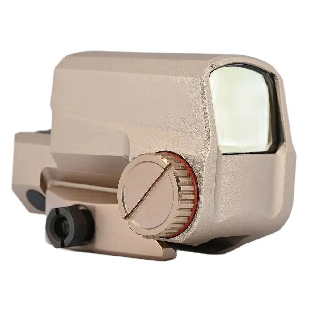 LO completamente cerrado LCO 1x colimador de mira de punto rojo verde de aluminio para juego táctico Airsoft - imagen 5