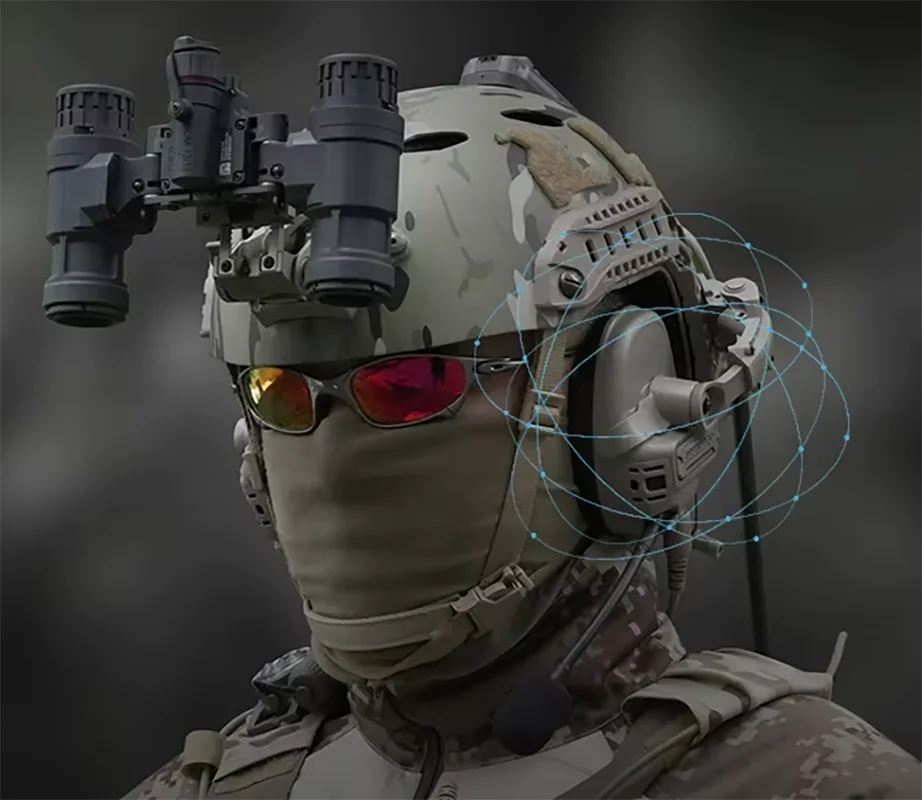 Auriculares tácticos de doble canal con cancelación de ruido y captación de sonido digital FE: protección auditiva de disparo mejorada - imagen 5